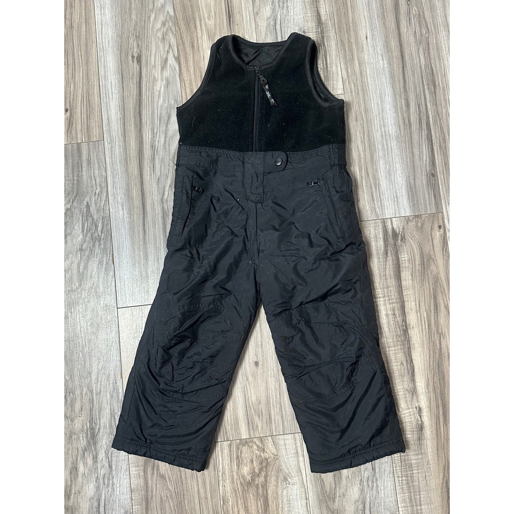 Amy Byer California Kids Black Snow Bib Ski Pants Size 3